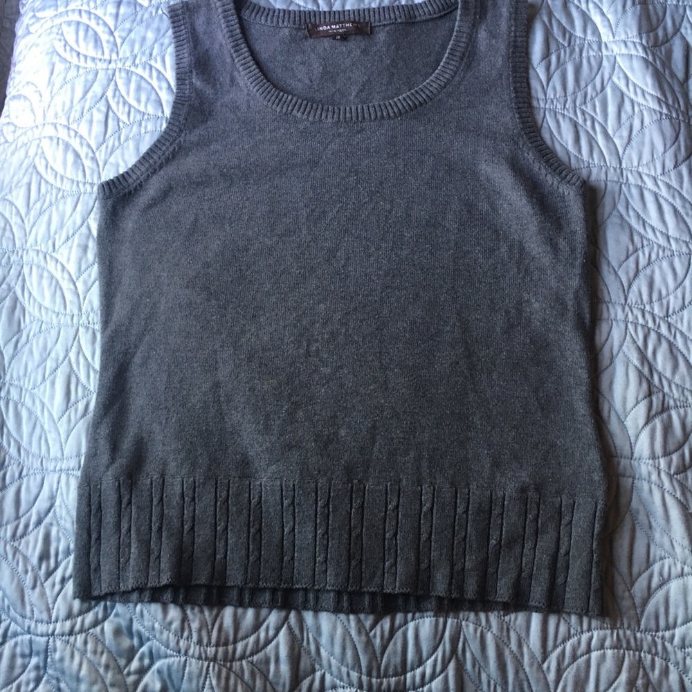 Gray shirt